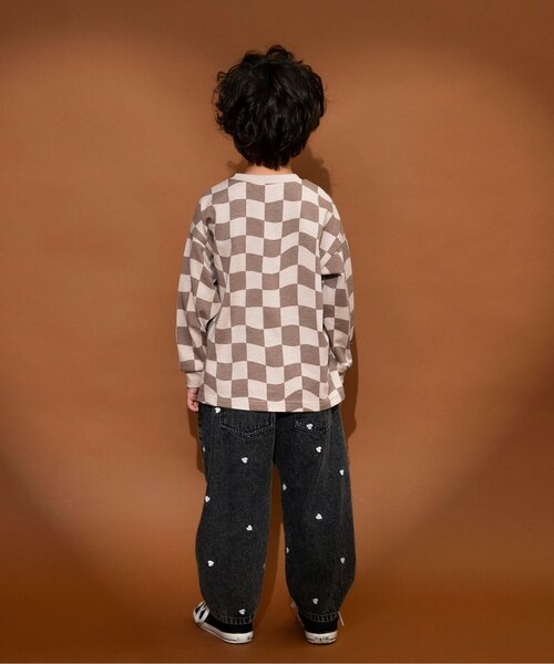 BREEZE（ブリーズ）の「【リンク】スウィートバリエーションＴシャツ_ジュニア対応（Tシャツ/カットソー・キッズ・ブラウン/ダークブラウン/ピンク/ベージュ/アイボリー/ミント・130/110/100/120/90/80/140）」の9枚目の写真