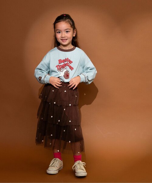 BREEZE（ブリーズ）の「【リンク】スウィートバリエーションＴシャツ_ジュニア対応（Tシャツ/カットソー・キッズ・ブラウン/ダークブラウン/ピンク/ベージュ/アイボリー/ミント・130/110/100/120/90/80/140）」の20枚目の写真