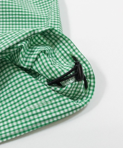 archivio(アルチビオ)の「<MENS>ギンガム冷感プルオーバー(Tシャツ/カットソー・メンズ・ブラック/グリーン/ネイビー・LL/L/M)」の12枚目の写真