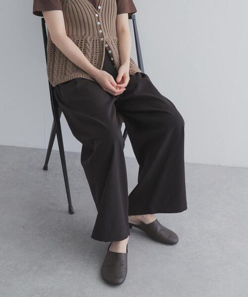 URBAN RESEARCH DOORS(アーバンリサーチドアーズ)の「『仁村紗和さん着用』『UR TECH』完声9分丈ワイドパンツ(その他パンツ・レディース・ブラック/グレー系その他・SMALL/MEDIUM)」の21枚目の写真