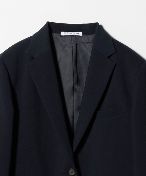 BEAUTY&YOUTH UNITED ARROWS（ビューティーアンドユースユナイテッドアローズ）の「ポリエステルブレンド ツイル テーラードジャケット（テーラードジャケット・レディース・ネイビー・S/M）」の11枚目の写真