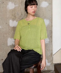 セール】Sheer Raglan Long T-shirts（Tシャツ/カットソー）｜TODAYFUL
