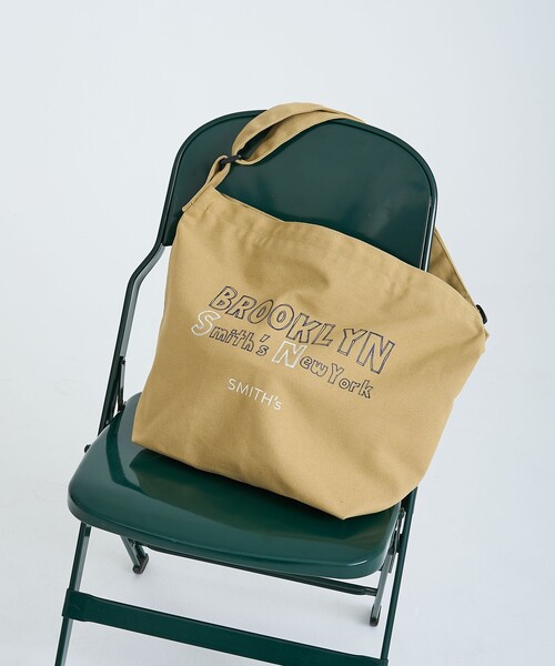 SMITH'S AMERICAN(スミスアメリカン)の「SMITH'S(スミス)別注ショルダーバッグ(ショルダーバッグ・メンズ・ライム/ブラック/ベージュ・FREE)」の2枚目の写真