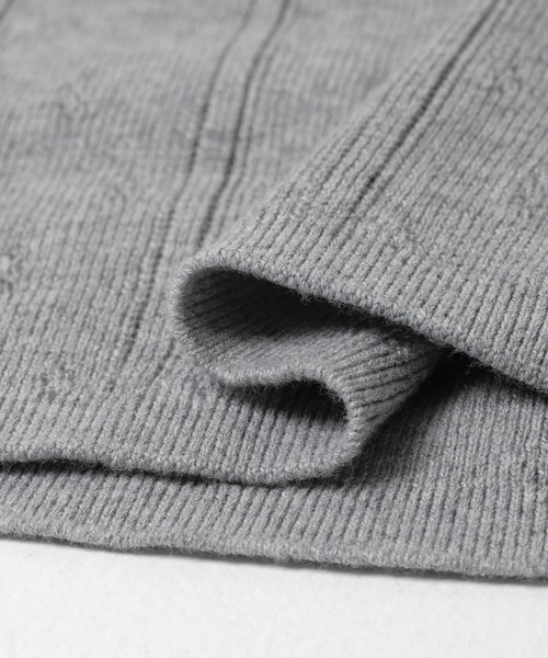 URBAN RESEARCH（アーバンリサーチ）の「パターンメッシュニットキャミソール（ニット/セーター・レディース・ミント/オフホワイト/グレー・FREE）」の20枚目の写真