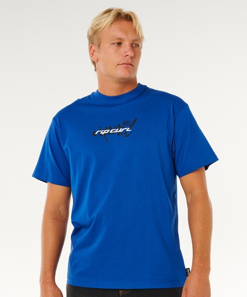 rip curl(リップカール)の「RIP CURL/リップカール メンズ 半袖 Tシャツ INNER VISIONS BLASTOVER T 0XNMTE(Tシャツ/カットソー・メンズ・ホワイト/コバルトブルー・M/L)」の2枚目の写真