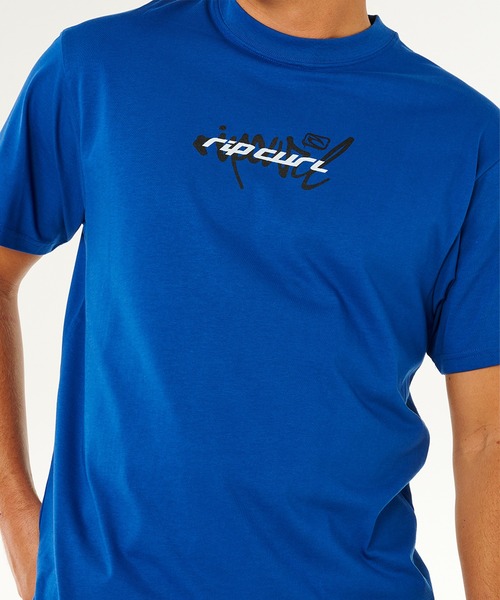 rip curl(リップカール)の「RIP CURL/リップカール メンズ 半袖 Tシャツ INNER VISIONS BLASTOVER T 0XNMTE(Tシャツ/カットソー・メンズ・ホワイト/コバルトブルー・M/L)」の3枚目の写真