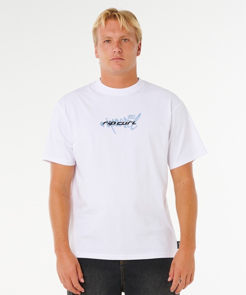 rip curl(リップカール)の「RIP CURL/リップカール メンズ 半袖 Tシャツ INNER VISIONS BLASTOVER T 0XNMTE(Tシャツ/カットソー・メンズ・ホワイト/コバルトブルー・M/L)」の9枚目の写真