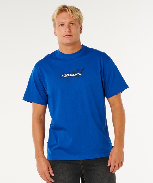 rip curl(リップカール)の「RIP CURL/リップカール メンズ 半袖 Tシャツ INNER VISIONS BLASTOVER T 0XNMTE(Tシャツ/カットソー・メンズ・ホワイト/コバルトブルー・M/L)」の5枚目の写真