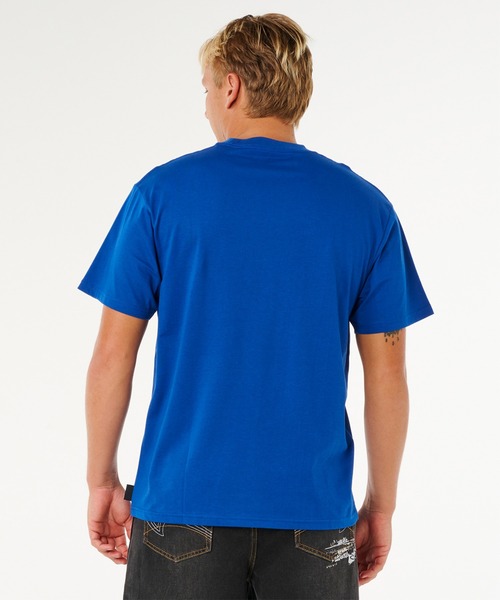 rip curl(リップカール)の「RIP CURL/リップカール メンズ 半袖 Tシャツ INNER VISIONS BLASTOVER T 0XNMTE(Tシャツ/カットソー・メンズ・ホワイト/コバルトブルー・M/L)」の4枚目の写真