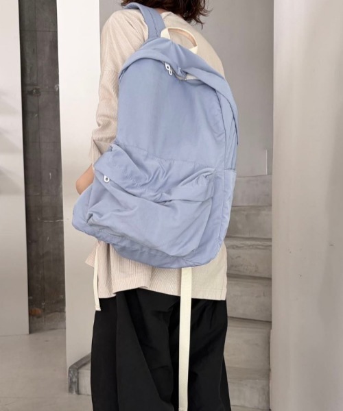 EARTH MADE（アースメイド）の「COLORS RUCK（バックパック/リュック・レディース・グレー/ブルー/ブラック/ベージュ/グリーン・FREE）」の5枚目の写真