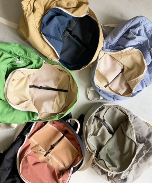 EARTH MADE（アースメイド）の「COLORS RUCK（バックパック/リュック・レディース・グレー/ブルー/ブラック/ベージュ/グリーン・FREE）」の9枚目の写真
