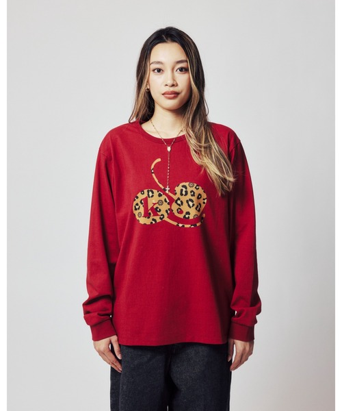 KEBOZ（ケボズ）の「CR L/S TEE（Tシャツ/カットソー・レディース・ブラック/ホワイト/レッド・FREE）」の11枚目の写真