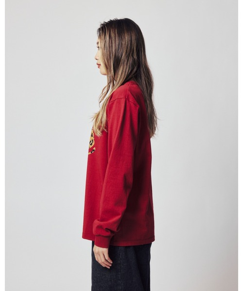 KEBOZ（ケボズ）の「CR L/S TEE（Tシャツ/カットソー・レディース・ブラック/ホワイト/レッド・FREE）」の12枚目の写真
