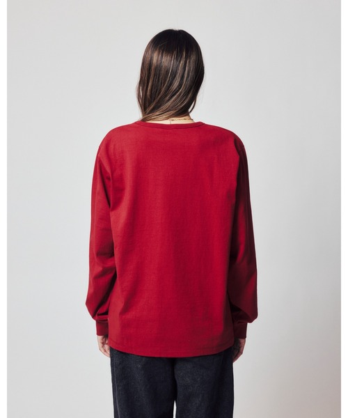 KEBOZ（ケボズ）の「CR L/S TEE（Tシャツ/カットソー・レディース・ブラック/ホワイト/レッド・FREE）」の13枚目の写真