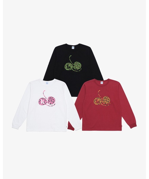 KEBOZ（ケボズ）の「CR L/S TEE（Tシャツ/カットソー・レディース・ブラック/ホワイト/レッド・FREE）」の14枚目の写真