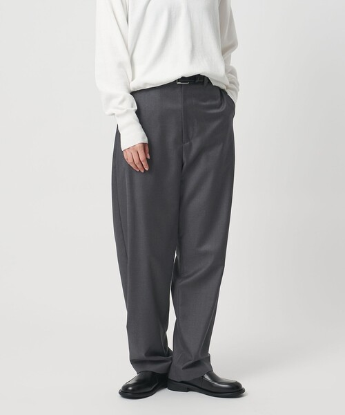 MARW UNITED ARROWS（マルゥ ユナイテッドアローズ）の「＜MARW UNITED ARROWS＞ツイル テーパード パンツ（スラックス・レディース・ダークグレー/モカ・36/38）」の3枚目の写真