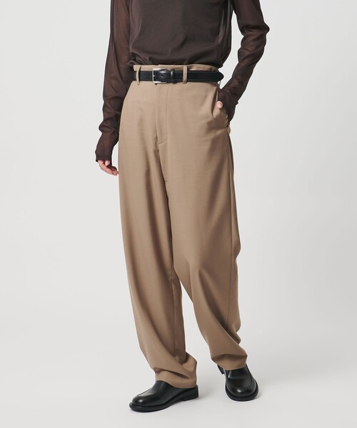 MARW UNITED ARROWS（マルゥ ユナイテッドアローズ）の「＜MARW UNITED ARROWS＞ツイル テーパード パンツ（スラックス・レディース・ダークグレー/モカ・36/38）」の8枚目の写真
