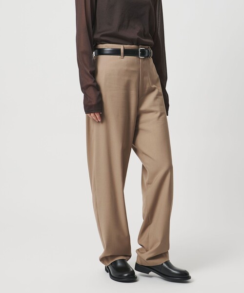 MARW UNITED ARROWS（マルゥ ユナイテッドアローズ）の「＜MARW UNITED ARROWS＞ツイル テーパード パンツ（スラックス・レディース・ダークグレー/モカ・36/38）」の9枚目の写真