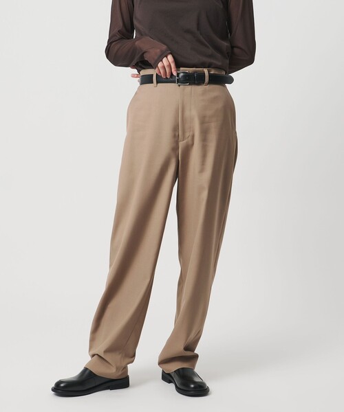 MARW UNITED ARROWS（マルゥ ユナイテッドアローズ）の「＜MARW UNITED ARROWS＞ツイル テーパード パンツ（スラックス・レディース・ダークグレー/モカ・36/38）」の10枚目の写真