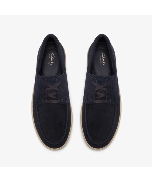 Clarks(クラークス)の「Lockford Boat / ロックフォードボート (ネイビースエード)(ローファー・メンズ・ネイビー・UK10/UK9.5/UK9/UK8.5/UK8/UK7.5/UK7/UK6.5/UK6)」の5枚目の写真
