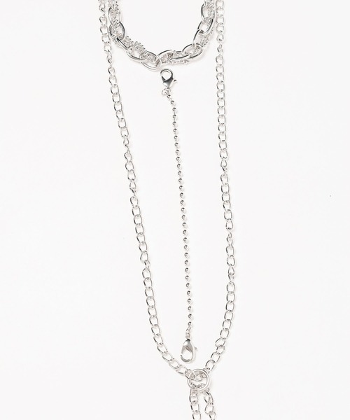 HARE（ハレ）の「ネックレスツキチェーンハーネス(HARE)（ネックレス・レディース・シルバー・FREE）」の2枚目の写真