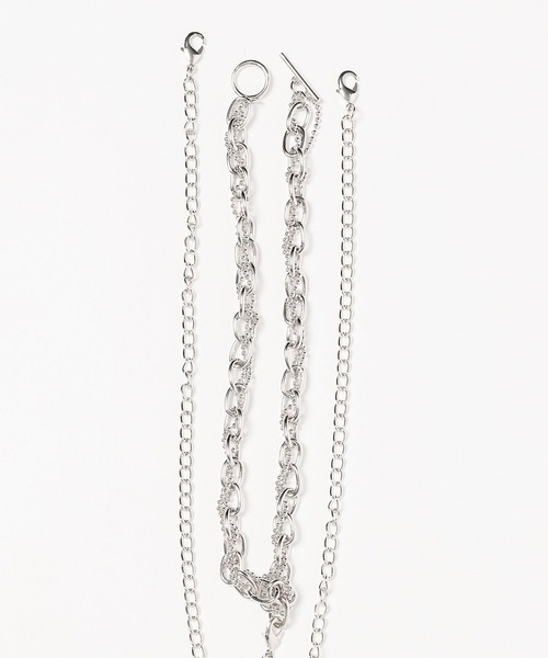 HARE（ハレ）の「ネックレスツキチェーンハーネス(HARE)（ネックレス・レディース・シルバー・FREE）」の4枚目の写真