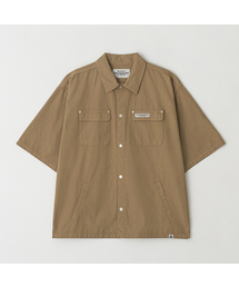 BOOVOOM（ブーブーム）の「[ビッグサイズ]スタンプガーメントダイワーク半袖ジャケット（その他アウター）」