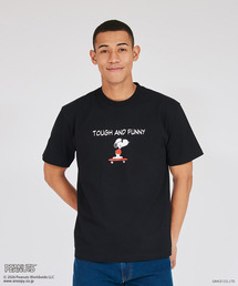 【Hanes/ヘインズ】メンズ ビーフィー PEANUTS x BEEFY-T クルーネックTシャツ