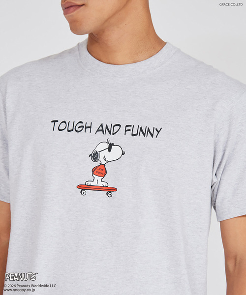 HANES(ヘインズ)の「【Hanes/ヘインズ】メンズ ビーフィー PEANUTS x BEEFY-T クルーネックTシャツ(Tシャツ/カットソー・メンズ・ヘザーグレー/ブラック/ネイビー/ホワイト・XS/S/M/L/XL)」の20枚目の写真