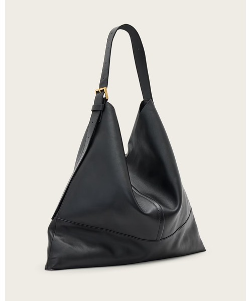 ALLSAINTS（オールセインツ）の「ASHA LEATHER SHOULDER BAG | ASHA レザー ショルダー バッグ（ショルダーバッグ・レディース・ブラック・ONE SIZE）」の5枚目の写真