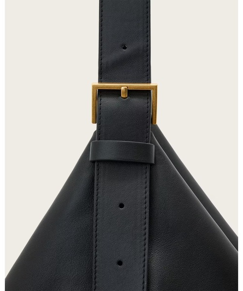 ALLSAINTS（オールセインツ）の「ASHA LEATHER SHOULDER BAG | ASHA レザー ショルダー バッグ（ショルダーバッグ・レディース・ブラック・ONE SIZE）」の7枚目の写真