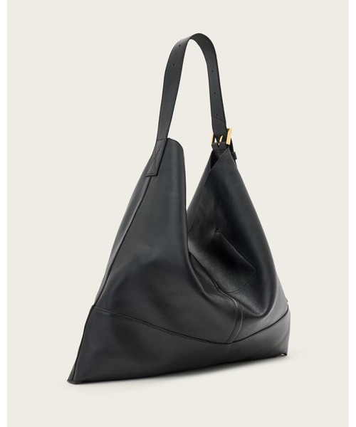 ALLSAINTS（オールセインツ）の「ASHA LEATHER SHOULDER BAG | ASHA レザー ショルダー バッグ（ショルダーバッグ・レディース・ブラック・ONE SIZE）」の9枚目の写真