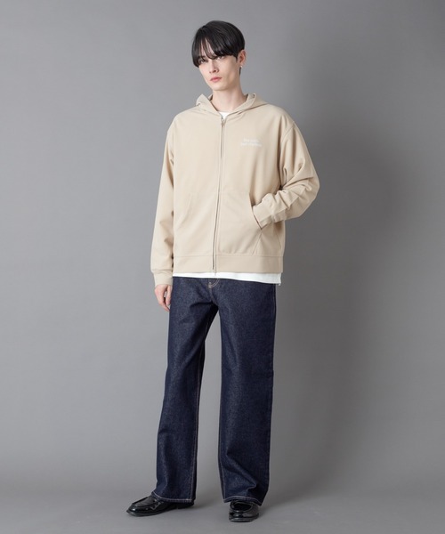 BROWNY（ブラウニー）の「BROWNY/【26年春夏新作】アンサンブルZIPパーカー(LS)（パーカー・メンズ・チャコールグレー/ライトベージュ・LARGE/MEDIUM）」の11枚目の写真