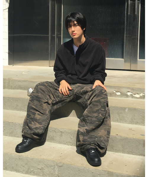 INTEMPOMOOD（インテンポムード）の「カモワイドパラシュートパンツ_カモフラージュ（その他パンツ・レディース・デザートカモ・MEDIUM/LARGE/X-LARGE）」の3枚目の写真