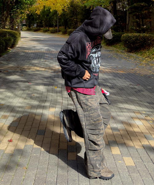 INTEMPOMOOD（インテンポムード）の「カモワイドパラシュートパンツ_カモフラージュ（その他パンツ・レディース・デザートカモ・MEDIUM/LARGE/X-LARGE）」の13枚目の写真