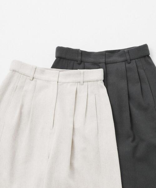 LAATO（ラート）の「wide easy trousers（その他パンツ・レディース・オフホワイト/ダークグレー・FREE/TALL）」の18枚目の写真