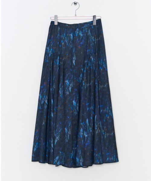 Muel Chic(ミュエルシック)の「Seren skirt セレンスカート(スカート・レディース・ブラック/オフホワイト/ブルー・SMALL/MEDIUM)」の6枚目の写真