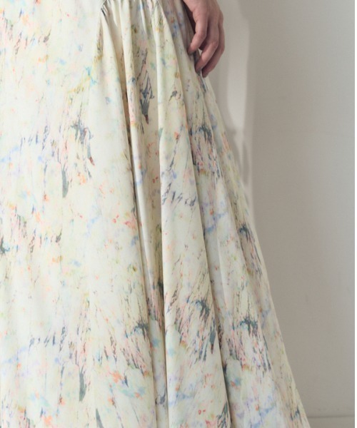 Muel Chic(ミュエルシック)の「Seren skirt セレンスカート(スカート・レディース・ブラック/オフホワイト/ブルー・SMALL/MEDIUM)」の8枚目の写真