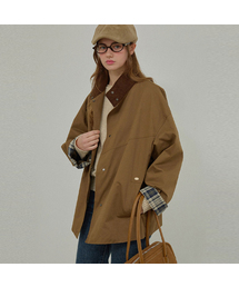 SLOWLOLLI（スローローリ）の「Mari half jacket - Brown（その他アウター）」