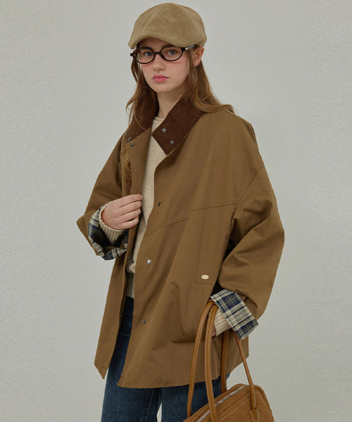 SLOWLOLLI（スローローリ）の「Mari half jacket - Brown（その他アウター・レディース・ブラウン・FREE）」の3枚目の写真