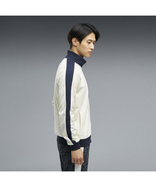 PUMA(プーマ)の「PUMA プーマ メンズ ESS エレベーテッド MX トラックジャケット(ジャージ・メンズ・ブラック/オフホワイト・X-LARGE/XX-LARGE/MEDIUM/SMALL/LARGE)」の7枚目の写真