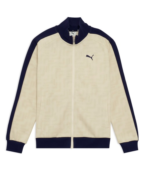 PUMA(プーマ)の「PUMA プーマ メンズ ESS エレベーテッド MX トラックジャケット(ジャージ・メンズ・ブラック/オフホワイト・X-LARGE/XX-LARGE/MEDIUM/SMALL/LARGE)」の2枚目の写真