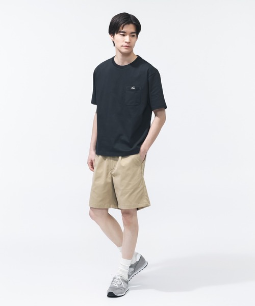 NEW BALANCE(ニューバランス)の「【別注】ニューバランス New Balance シューパッチリラックスTシャツ 限定コラボ(Tシャツ/カットソー・メンズ・グレー/エメラルド/ブラック/ホワイト・M/L/LL/S)」の13枚目の写真