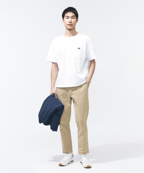 NEW BALANCE(ニューバランス)の「【別注】ニューバランス New Balance シューパッチリラックスTシャツ 限定コラボ(Tシャツ/カットソー・メンズ・グレー/エメラルド/ブラック/ホワイト・M/L/LL/S)」の8枚目の写真