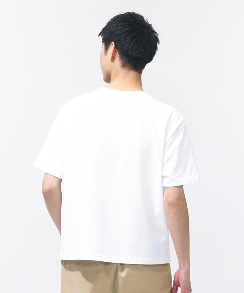 NEW BALANCE(ニューバランス)の「【別注】ニューバランス New Balance シューパッチリラックスTシャツ 限定コラボ(Tシャツ/カットソー・メンズ・グレー/エメラルド/ブラック/ホワイト・M/L/LL/S)」の5枚目の写真
