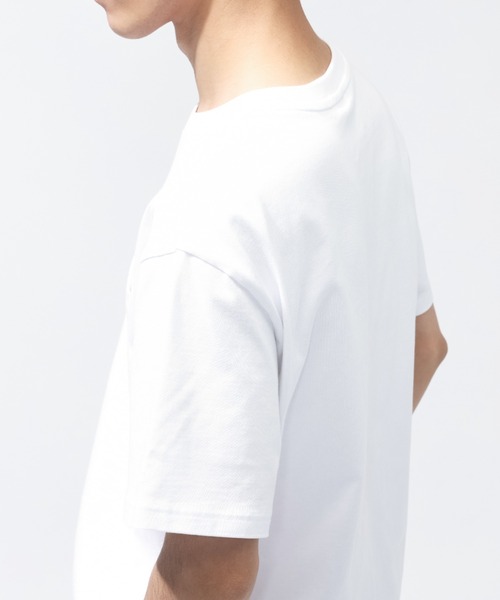 NEW BALANCE(ニューバランス)の「【別注】ニューバランス New Balance シューパッチリラックスTシャツ 限定コラボ(Tシャツ/カットソー・メンズ・グレー/エメラルド/ブラック/ホワイト・M/L/LL/S)」の11枚目の写真