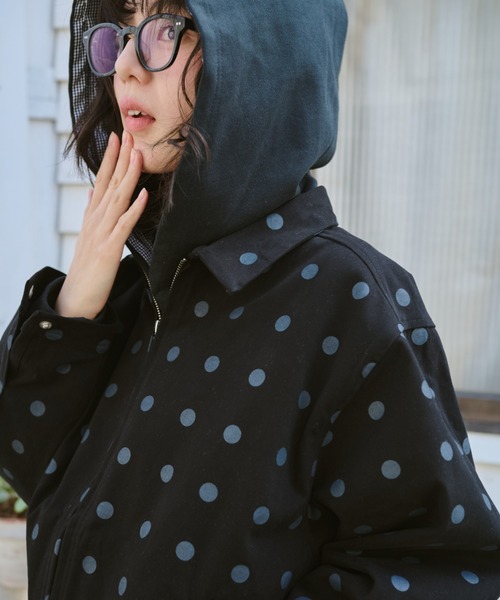 BROKEN BASE(ブロークンベース)の「Cotton Swing Top Jacket / コットンスイングトップ(ブルゾン・メンズ・ネイビー/ブラック・MEDIUM/LARGE)」の14枚目の写真