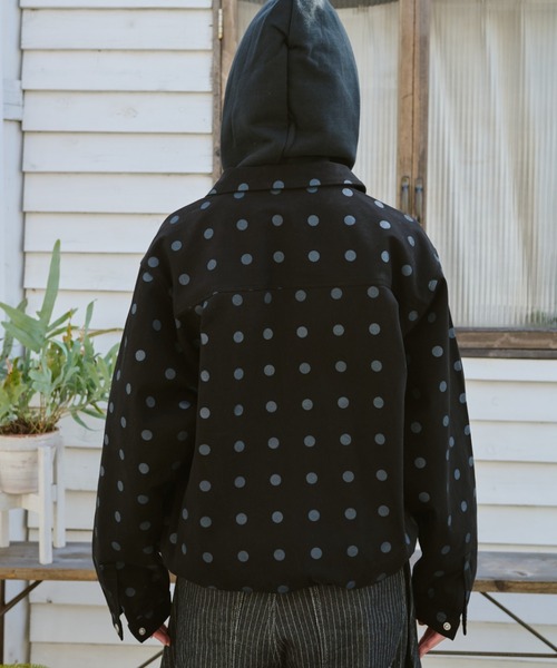 BROKEN BASE(ブロークンベース)の「Cotton Swing Top Jacket / コットンスイングトップ(ブルゾン・メンズ・ネイビー/ブラック・MEDIUM/LARGE)」の21枚目の写真