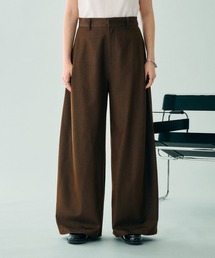 selle glant(�Z���O�����e)��DUNGAREE DESIGN TUCK WIDE PANTS/�_���K���[�f�U�C���^�b�N���C�h�p���c(�X���b�N�X)