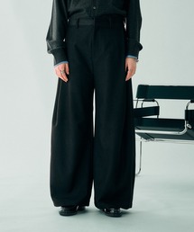 CODE LACE WIDE SLACKS PANTS/コードレースワイドスラックスパンツ